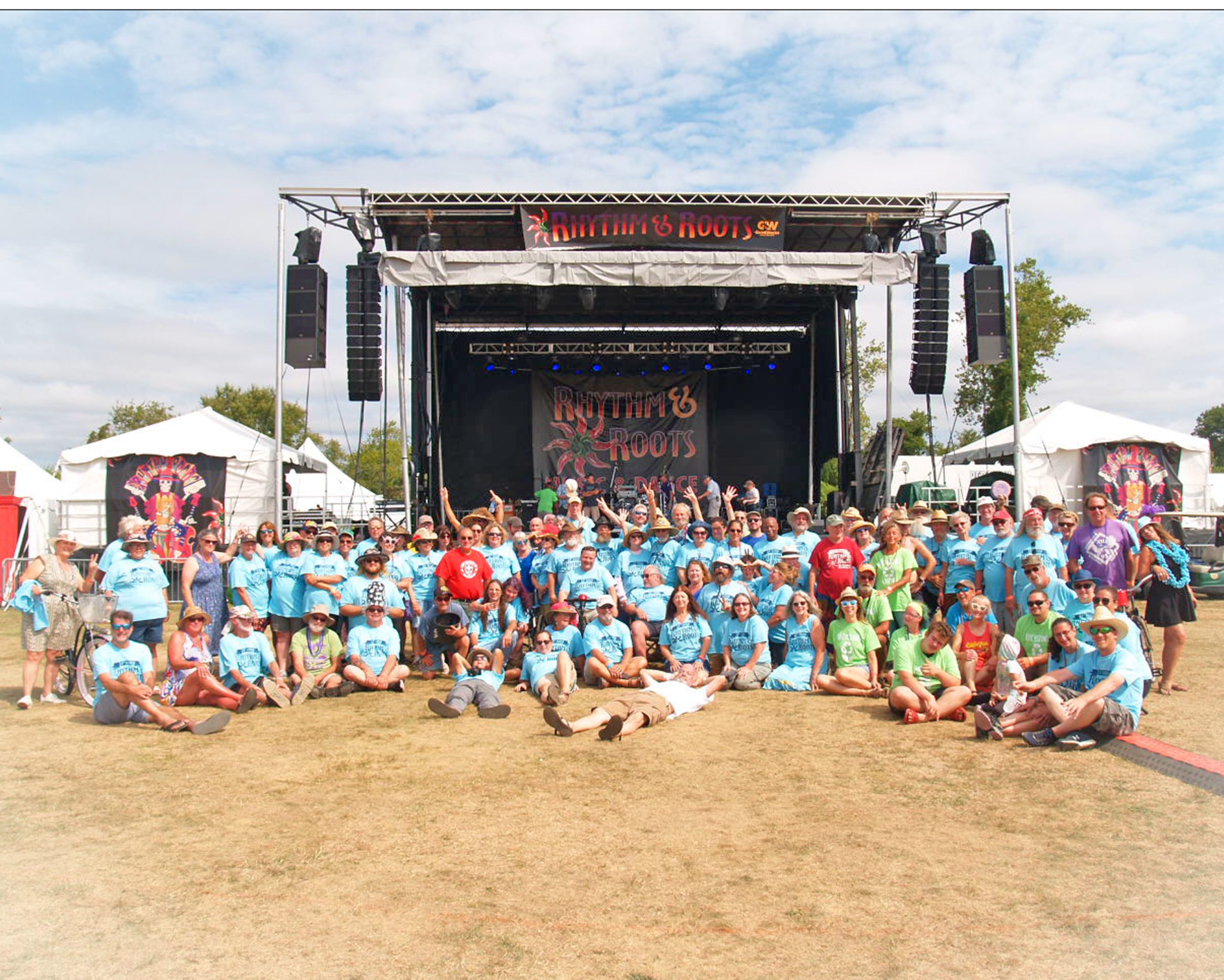 Volunteer for the Rhythm & Roots Festival Charlestown Rhode Island